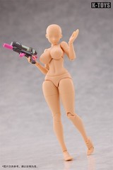 K-Toys KT02 1/12 Comics Buxom Girl Flexible Action Figure Body