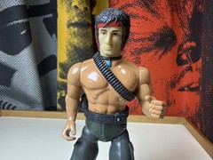 Vintage Rambo Sylvester Stallone 100% Complete 1985 Coleco Action Figure