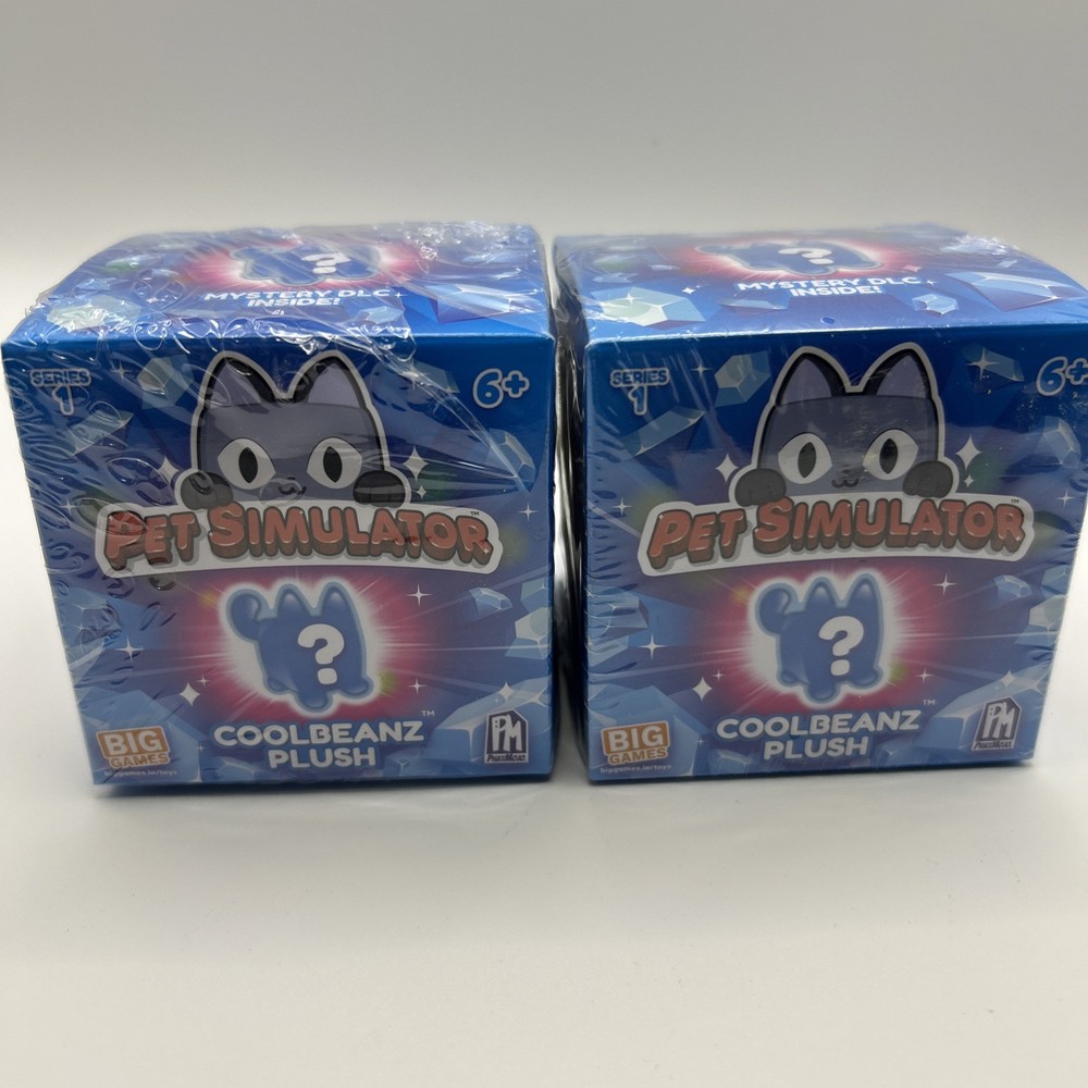 2 Box Pet Simulator Coolbeanz Mystery DLC Code Series 1 – New Sealed
