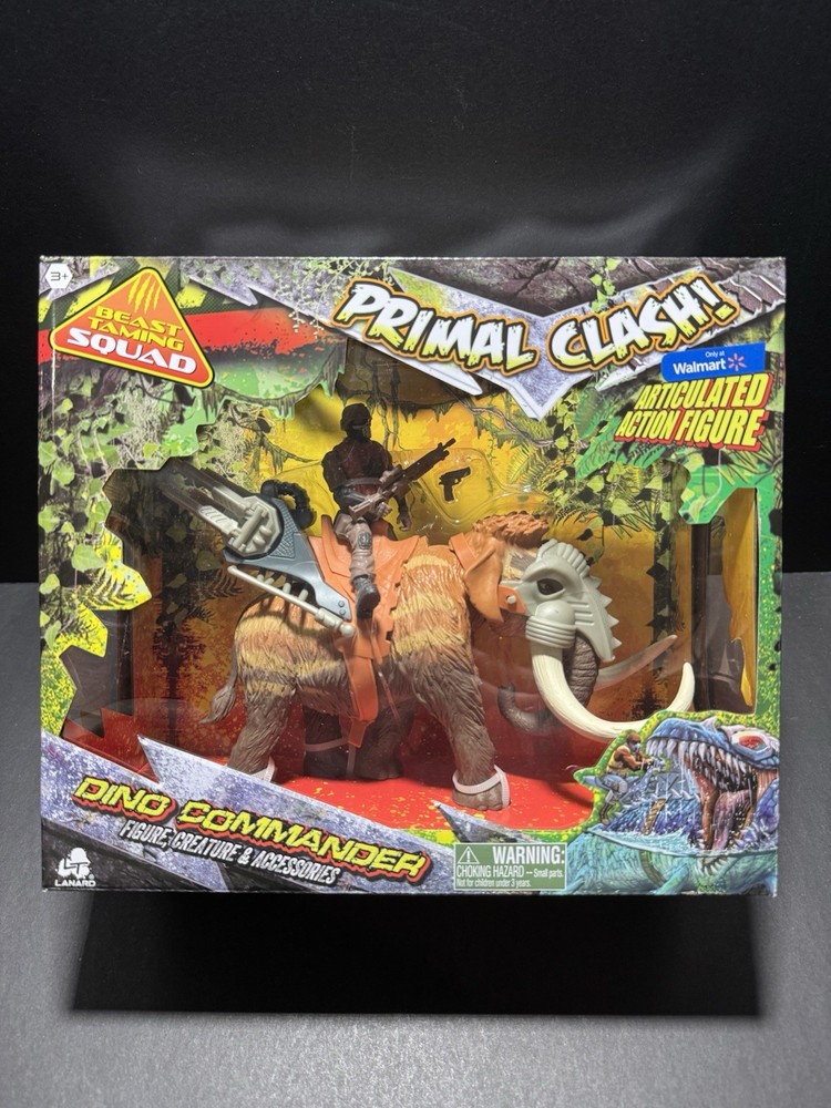 Primal Clash Dino Commander w/Mammoth 2018 Lanard Toys Walmart Exclusive