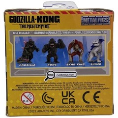 Godzilla x Kong The New Empire Godzilla Metalfig Jada Sealed New Die Cast
