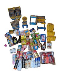 Zuru Mini Brand Toys Lot of Mixed Items Mini Brands Big Lot Shopping Carts Candy