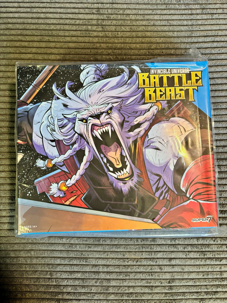 2026 SDCC Invincible Battle Beast Action Figure ULTIMATES Super7 In Hand