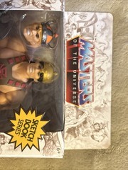 Skeletor Masters of the Universe MOTU Mattel + Sketch Book He Man ( 4 Figures )