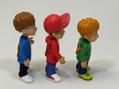 Alvin and the Chipmunks 2016 Action Figure 3 Lot Set Fisher Price Theodore Simon