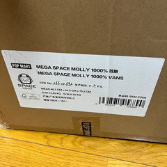 POP MART MEGA SPACE MOLLY VANS 1000% & 400% Figure PVC ABS PC w/Box JAPAN NEW
