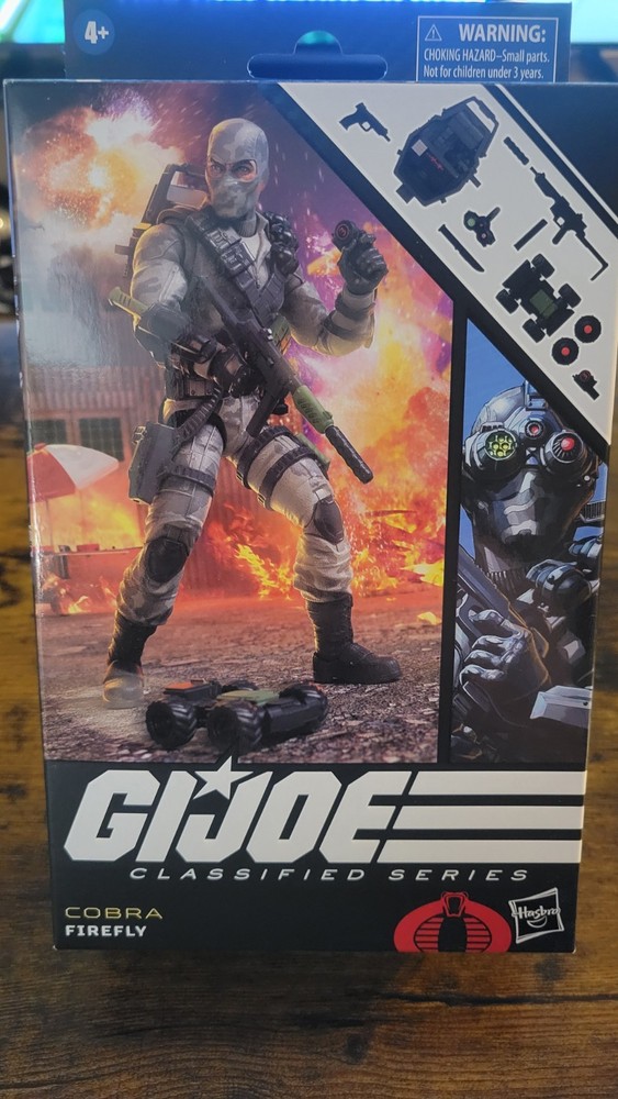 Hasbro Action Figure G.I. Joe Classified FIREFLY Saboteur #84 New Sealed