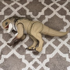Mattel Jurassic World Rebirth Distortus Rex D Rex Rumble N Rampage Dinosaur