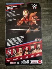 Mattel WWE Elite Collection Demolition Smash Action Figure w/ Mask, Hands
