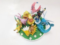 G.E.M. EX Series Pokemon Eevee Friends Megahouse Missing A Few Parts, No Box