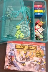 Spin Master Sick Bricks 3-in-1 Power-Up Action Playset w/ 5 Figures