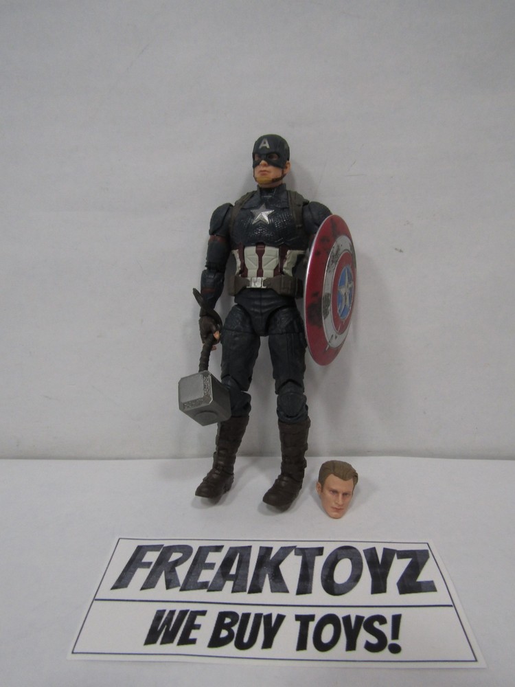 Marvel Legends Captain America Worthy Avengers Endgame Not Packaged Complete