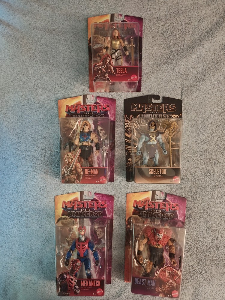 Masters of the Universe 2026 New 5 Lot Core Movie Figures🔥Some RARE FIGURES🔥