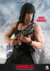 1/6 Scale Action Figure Display Stand Rambo III First Blood Customize