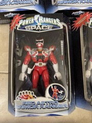 Bandai Power Rangers Space Full Set of 5 Action Figures New Sealed