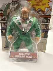 WWE Superstars Million Dollar Man Action Figure Ted DiBiase Fabric Suit Series 3