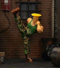 Jada Toys Street Fighter II 6″ Guile Action Figure Official Licensed by Capcom