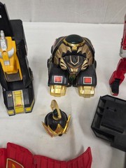 Bandai Mighty Morphin Power Rangers Thunder Megazord Vintage 1994 incomplete