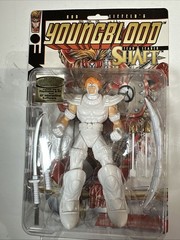 Set of 2 Youngblood Team Leader Shaft Terrell Red/White Action Figures (05Y)