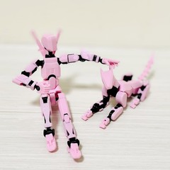 T13 3D Action Figures Set Titan 13 Action Figure Dummy 3D Printed Robo Multi-…