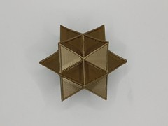 Retro Bit for Tron vintage style / Legacy display gold silk color BIT