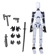 Titan13, Dummy 13, T13 Action Figure,Toy Robot, 3D Printed – Fully Assembled