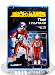 Super7 Raction+ Micronauts Oberserver TIME TRAVELER (Orange) 3.75″ Action Figure