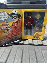 Playing Mantis Lone Ranger Hero Series Action Figure Boxed w/ Hat Rifle Pistol