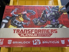 Transformers Platinum Edition Grimlock vs Bruticus NIB