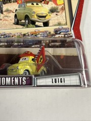 Disney Pixar World of Cars Ferrari Race Fans Guido & Luigi movie moments Mattel