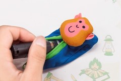 Mystery Capsule Animal Backpack Hanger Coin Purse Keychain Pouch 1 Random Toy