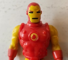 Vintage 1984 Mattel Secret Wars Iron Man Original Marvel Comics 4″ Figure