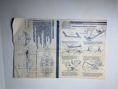 Vintage G.I. JOE ARAH 1985 Cobra Moray Hydrofoil Attack Boat w/ Blueprints CLEAN