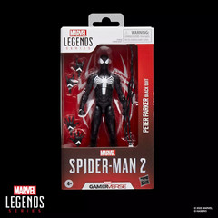 2025 Marvel GamerVerse Spider-Man 2 Legends Symbiote BLACK SUIT 6″ Hasbro Figure