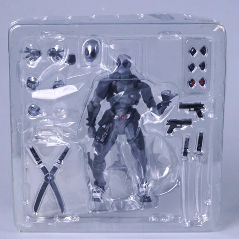 Amazing Yamaguchi Deadpool 2.0 Grey Action Figure Model Valentine Gift