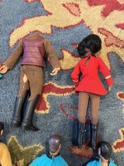 Vtg 1974 MEGO Star Trek Action Figures Lot of 6