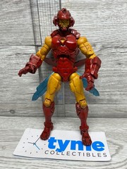 Iron Man House of M ToyBiz Marvel Legends 2006 Red Gold Figure 6” NOT COMPLETE