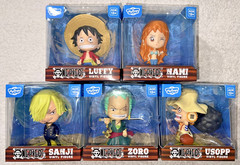 ONE PIECE VINYL FIGURES SET OF 5 FLY GUYS CULTUREFLY **NEW**