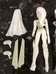 Nira X Plasma Glow In The Dark & Gold Cyber Skin Suit Variant 1997 Skybolt 6”