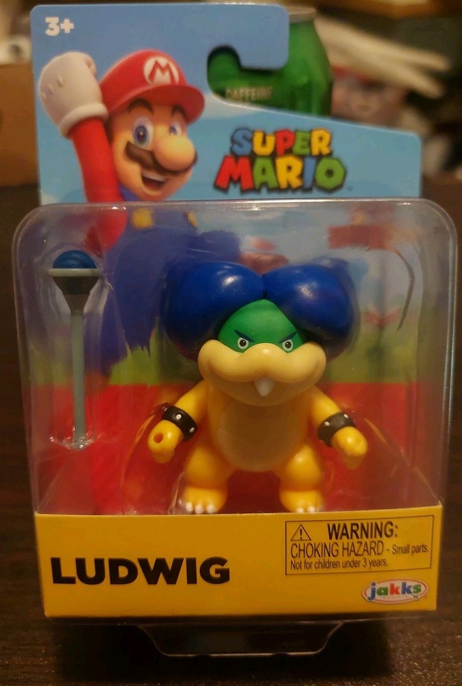 NEW Jakks Pacific 40991 World of Nintendo 2.5″ Mario LUDWIG VON KOOPA MiniFigure