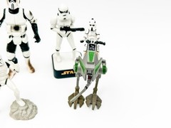 Star Wars Storm Trooper Clone Trooper Lot Rex Action Figures Plastic Die Cast