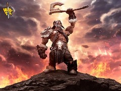 HERO TOYS WOW Grommash Hellscream 1/10 Scale Action Figure Model In Stock New