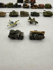 Micro Machines Military Lot 24 Tanks – Mostly Galoob w/Majorette Sonic Flashers