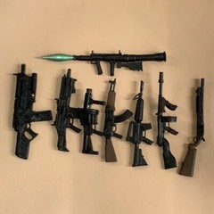 17pcs Munitions Pack Guns Blaster Weapons For 6” or 7″ Action Figure McFarlane