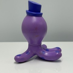 Powerpuff Girls Octi Octopus PVC Figure w Top Hat Purple 2000 Cartoon Network