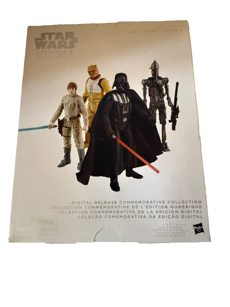 NEW IN BOX-Star Wars Episode V Empire Strikes Back 4 Piece Figurine Set
