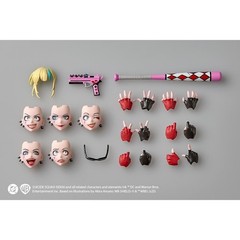Kaiyodo Amazing Yamaguchi Revoltech Harley Quinn Isekai Suicide Squad Figure NEW
