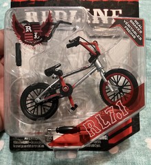1-Flick Trix Redline RL 7.1 Finger Bike Silver New in package Sealed Rare 2009