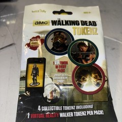 2014 AMC The Walking Dead Factory Sealed TOKENZ bulls i toys 2-Packs 5 Tokenz/PK