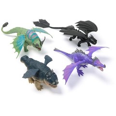 Dreamworks How To Train Your Dragon 4×:Toothless, Rumblehorn, Skrill, Gronckle🆕
